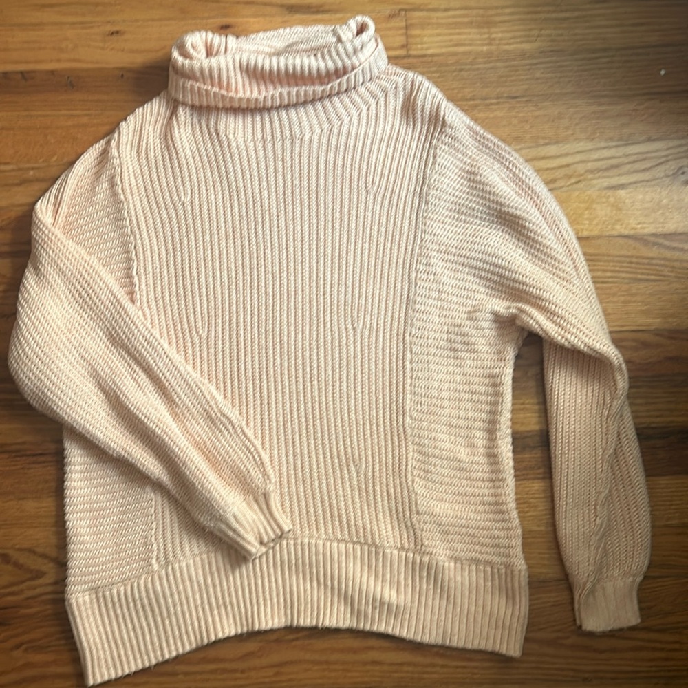American Eagle Outfitters Oversized Knit Mock Neck Sweater